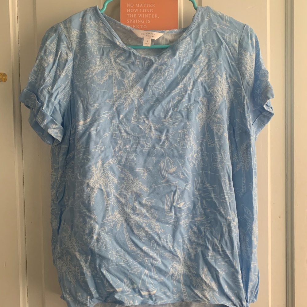 Brand new LC baby blue shirt
